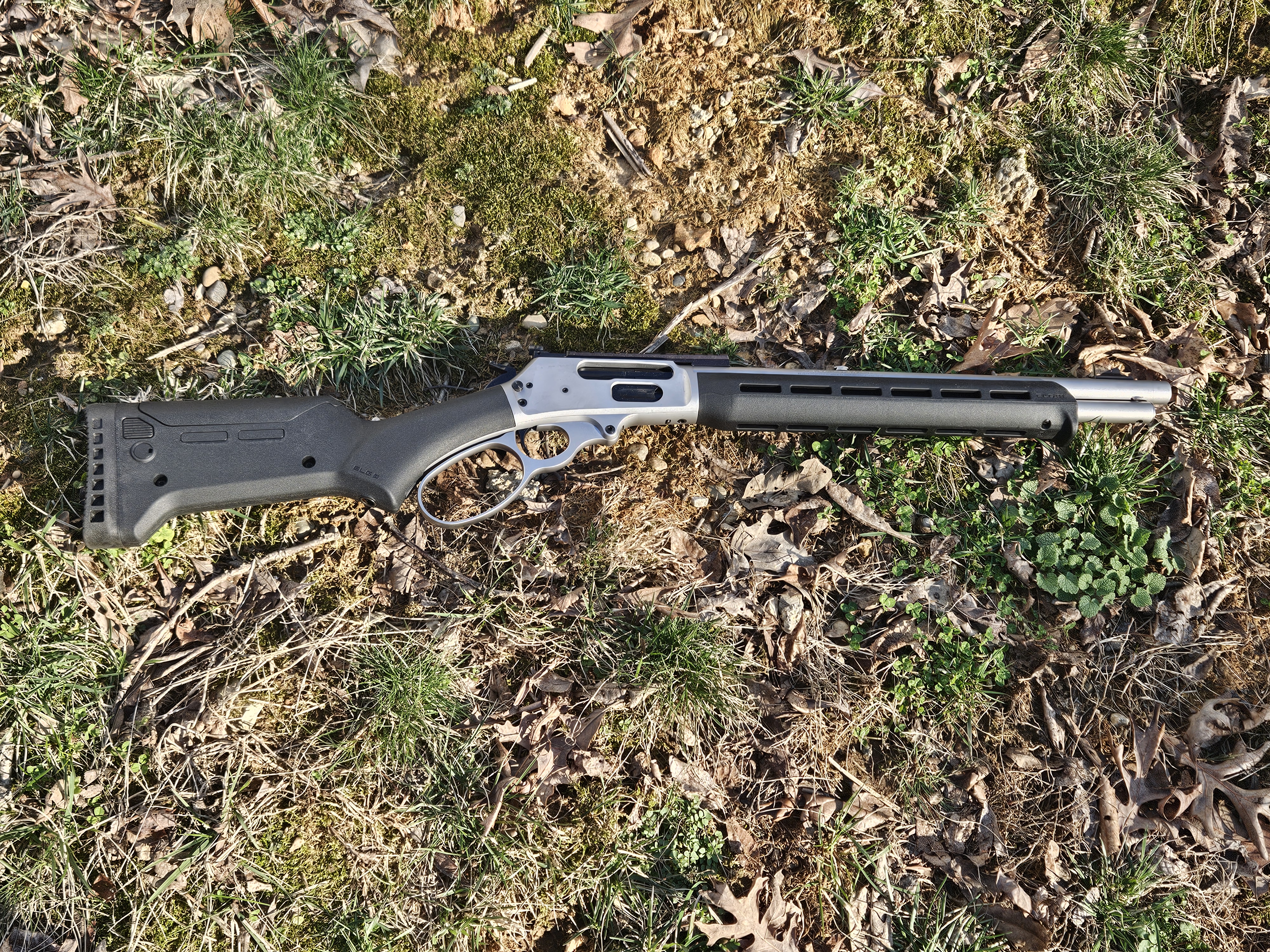 1895 TRAPPER 45-70 16" SS/BK 70912 - BLEM
